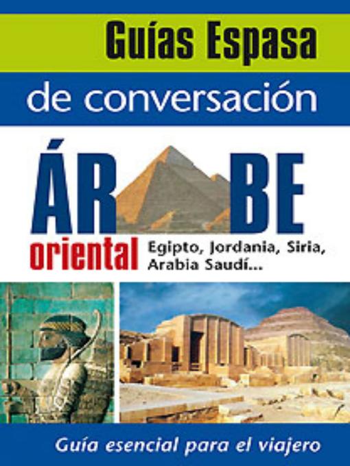 Title details for Guía de conversación árabe oriental by AA. VV. - Available